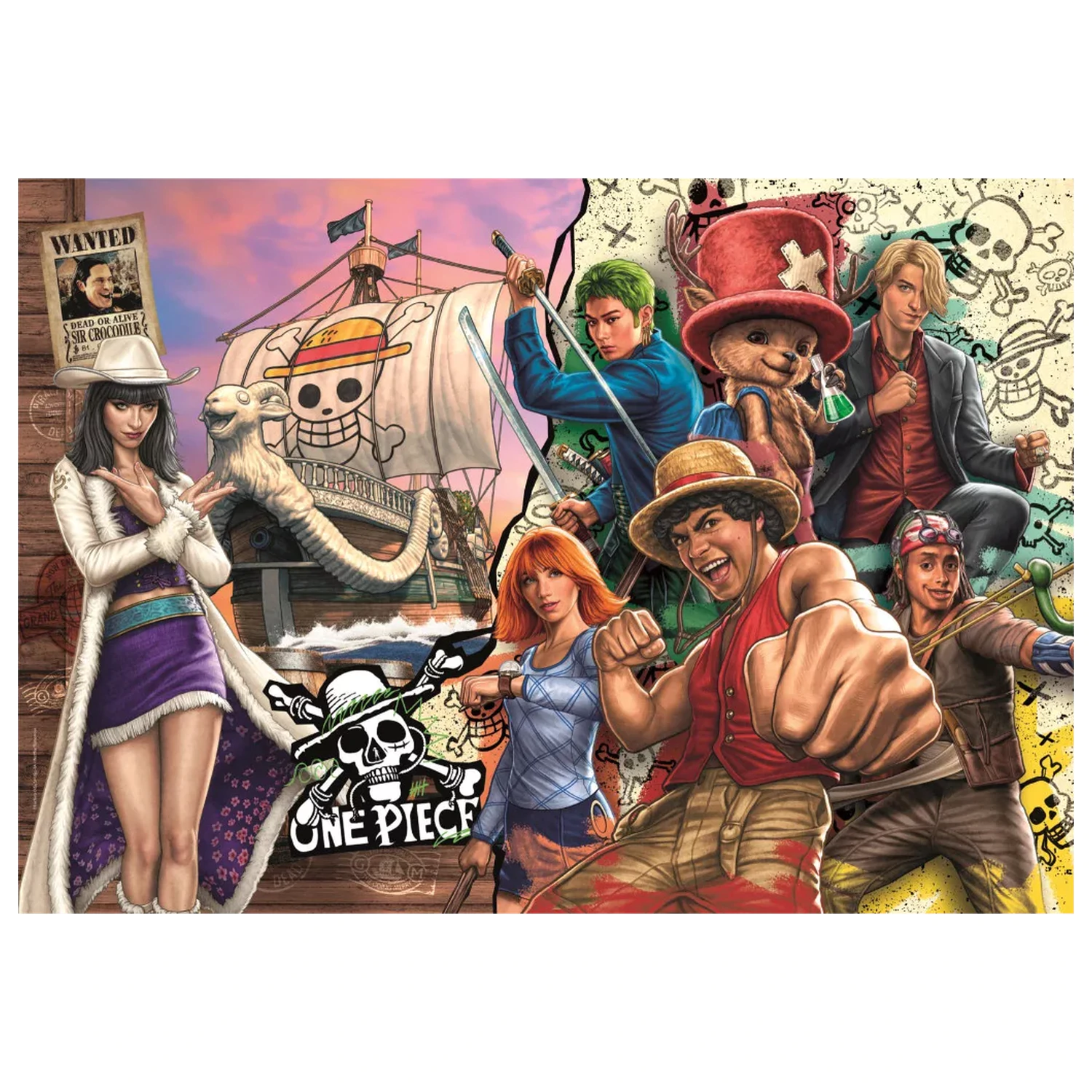 One Piece Treasure Hunt 180 db-os puzzle  termékfotó