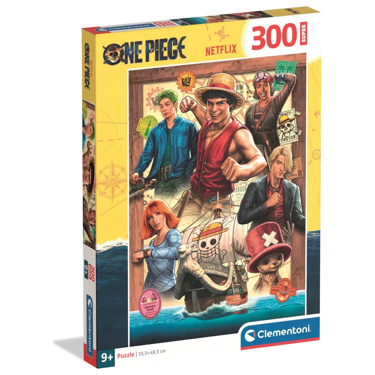 One Piece Treasure Hunt 300 db-os puzzle  termékfotó