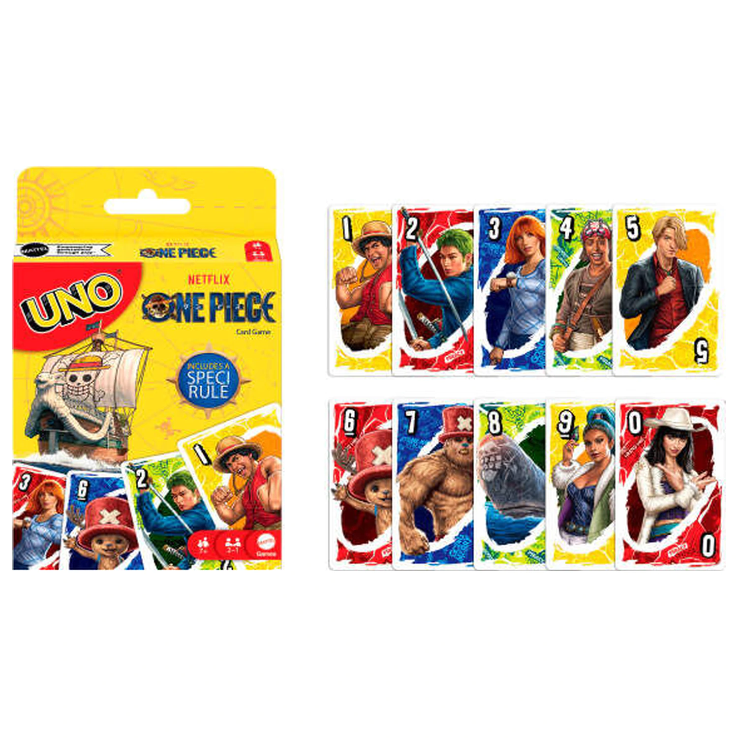 One Piece UNO kártyajáték termékfotó