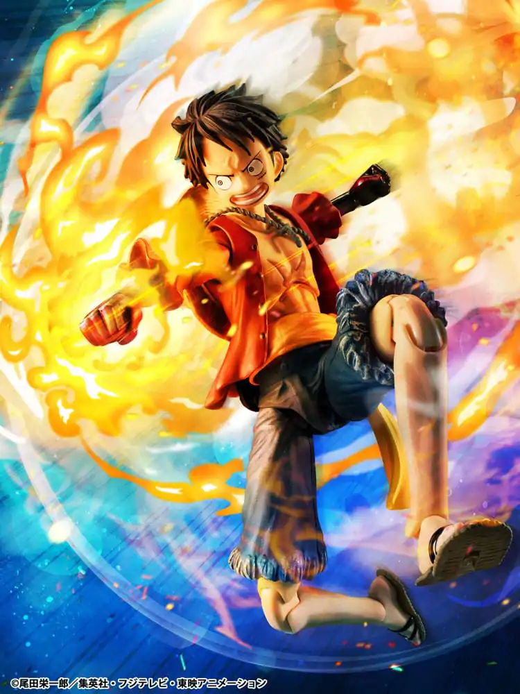 One Piece Variable Action Heroes Monkey D. Luffy Arnament Haki akciófigura 16 cm termékfotó