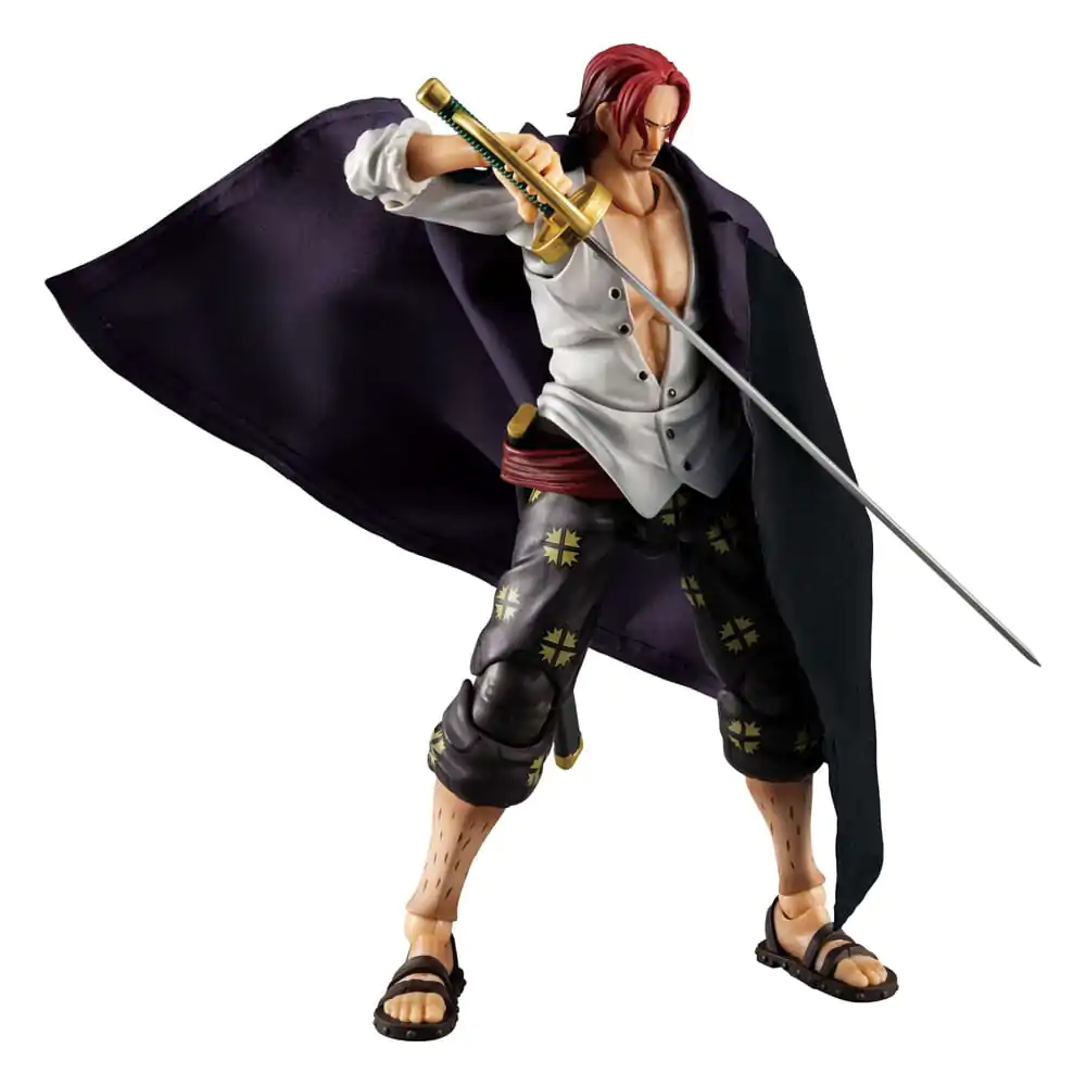 One Piece Variable Action Heroes Red-haired Shanks Ver. 1.5 akciófigura 19 cm termékfotó