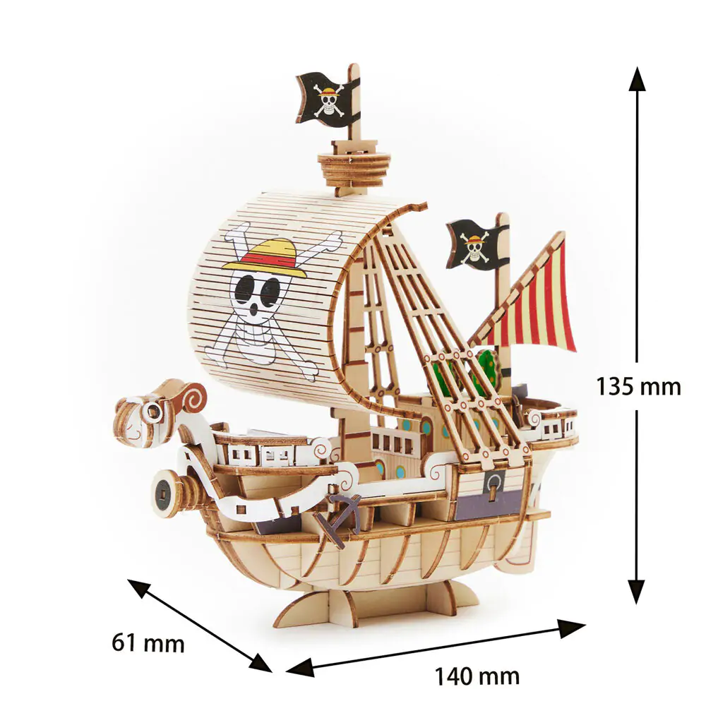 One Piece Wa-Gu-Mi Going Merry  modellkészlet építőkészlet 88db-os termékfotó