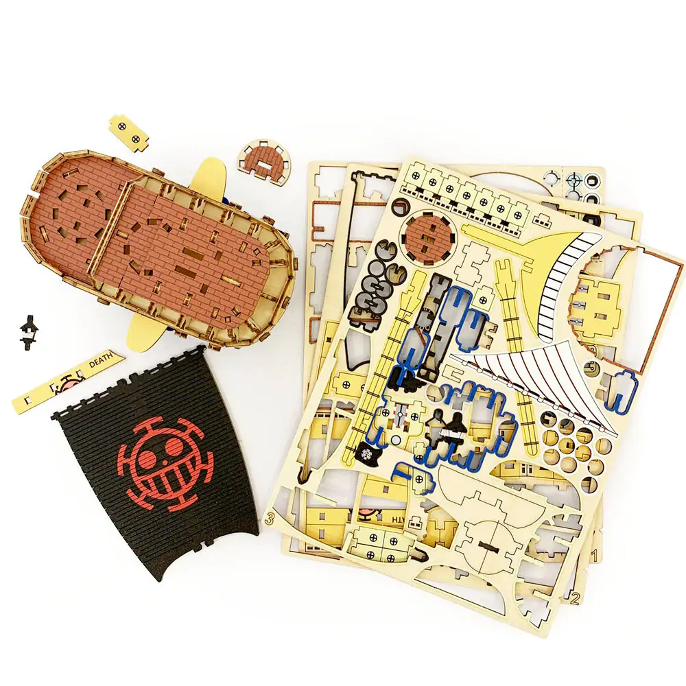 One Piece Wa-Gu-Mi Polar Tang modellkészlet építőkészlet 185db-os termékfotó