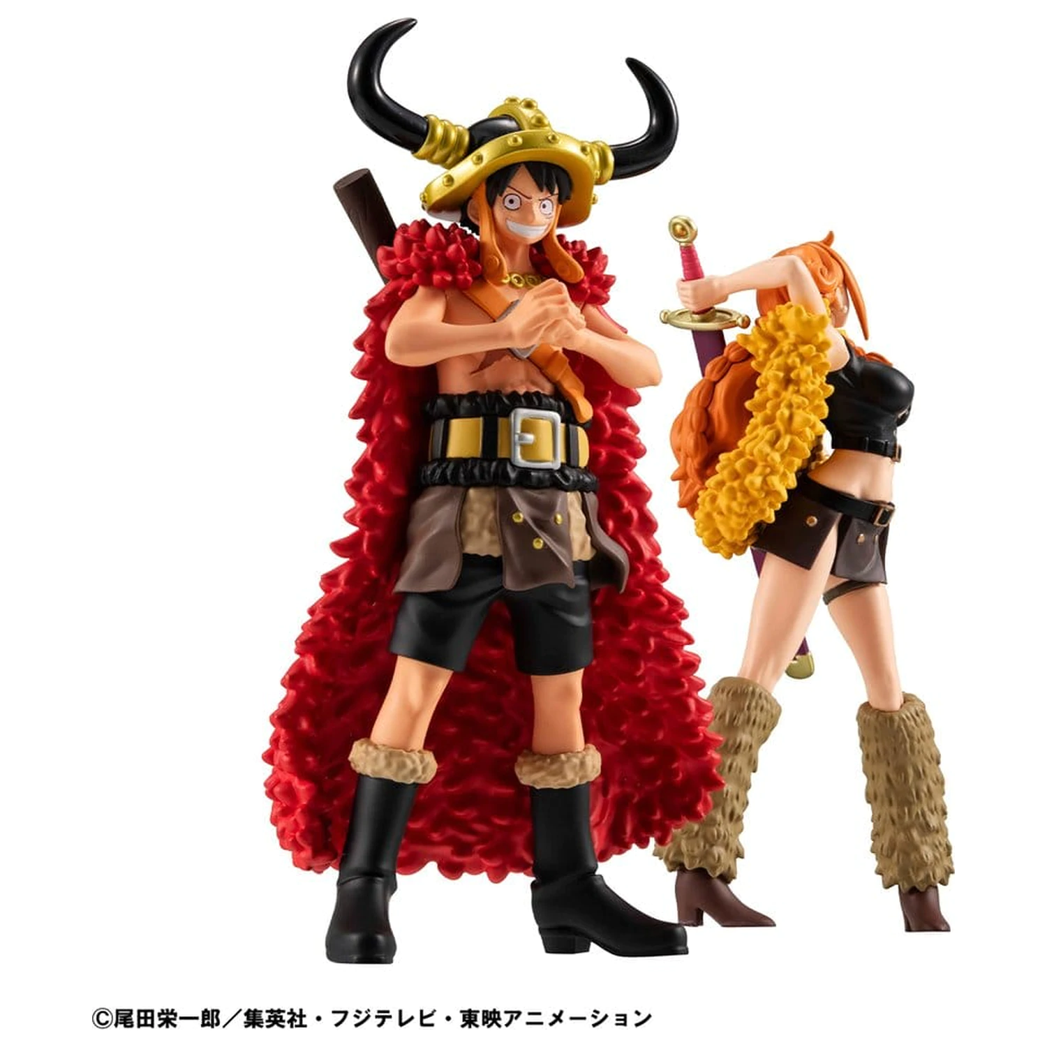 One Piece Wallstar PVC figura Monkey D. Luffy Elbaph Arc 11 cm termékfotó