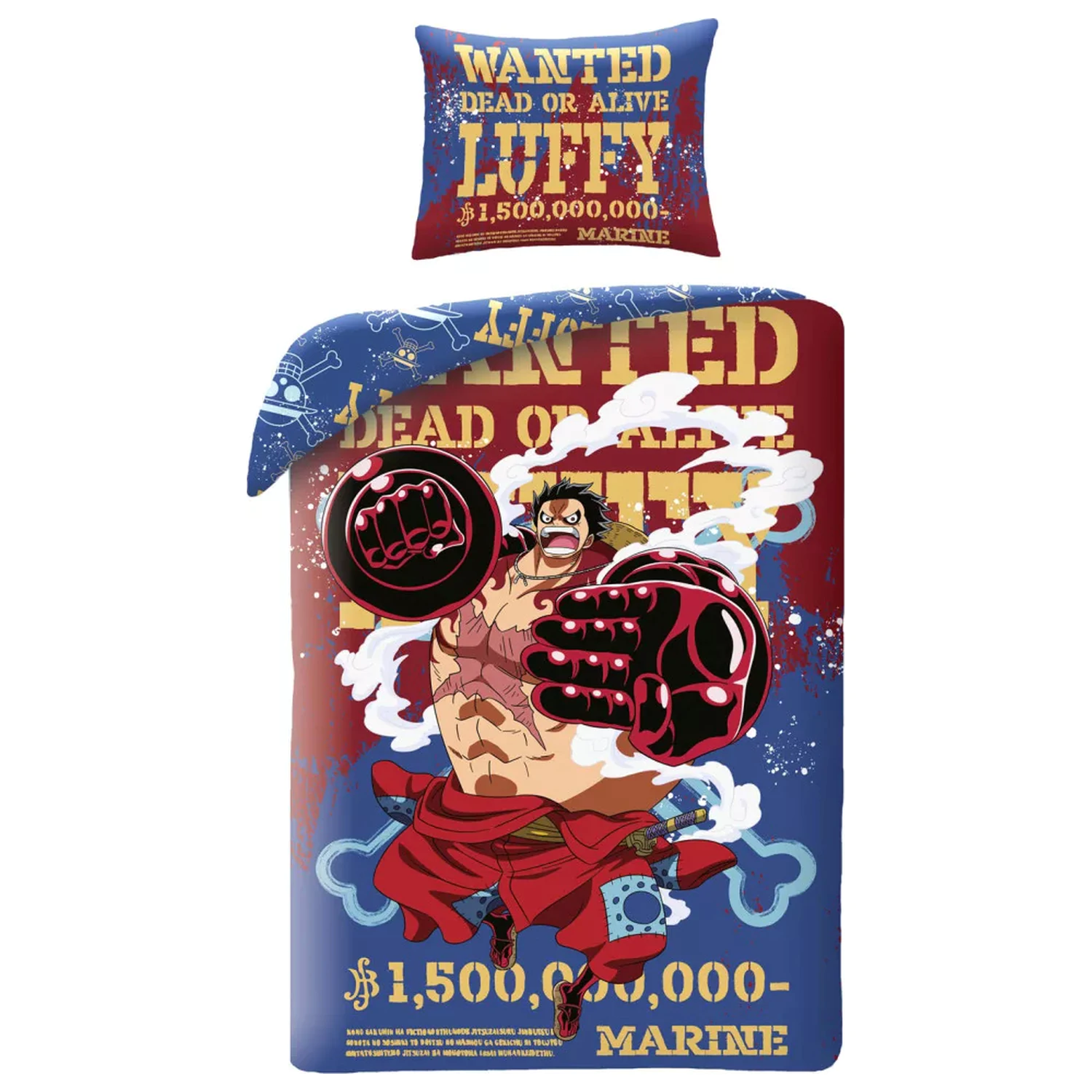 One Piece Wanted ágyneműhuzat  termékfotó