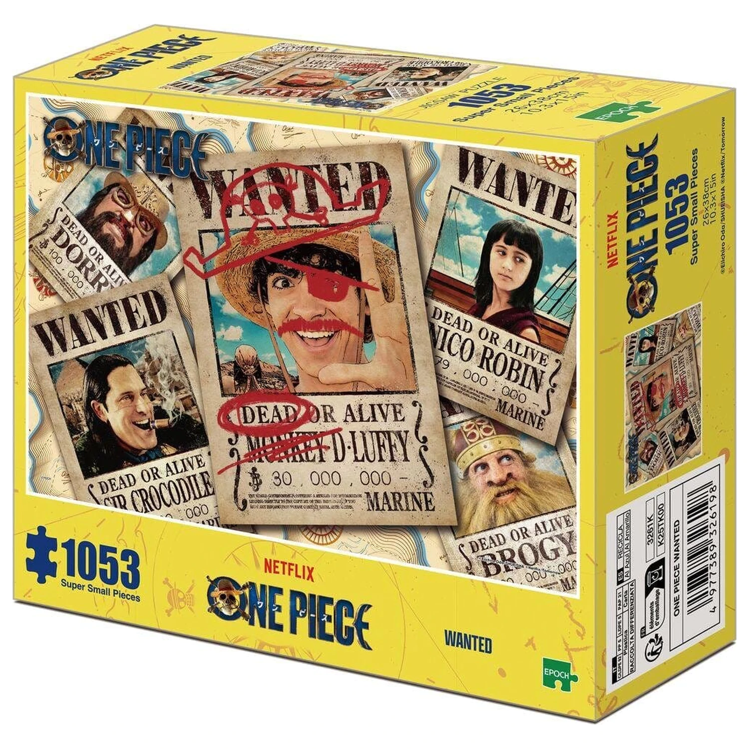 One Piece Wanted puzzle (1000 darabos) termékfotó