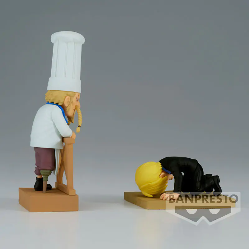 One Piece WCF Log Series Sanji & Zeff 2 world collectable figura 8cm termékfotó