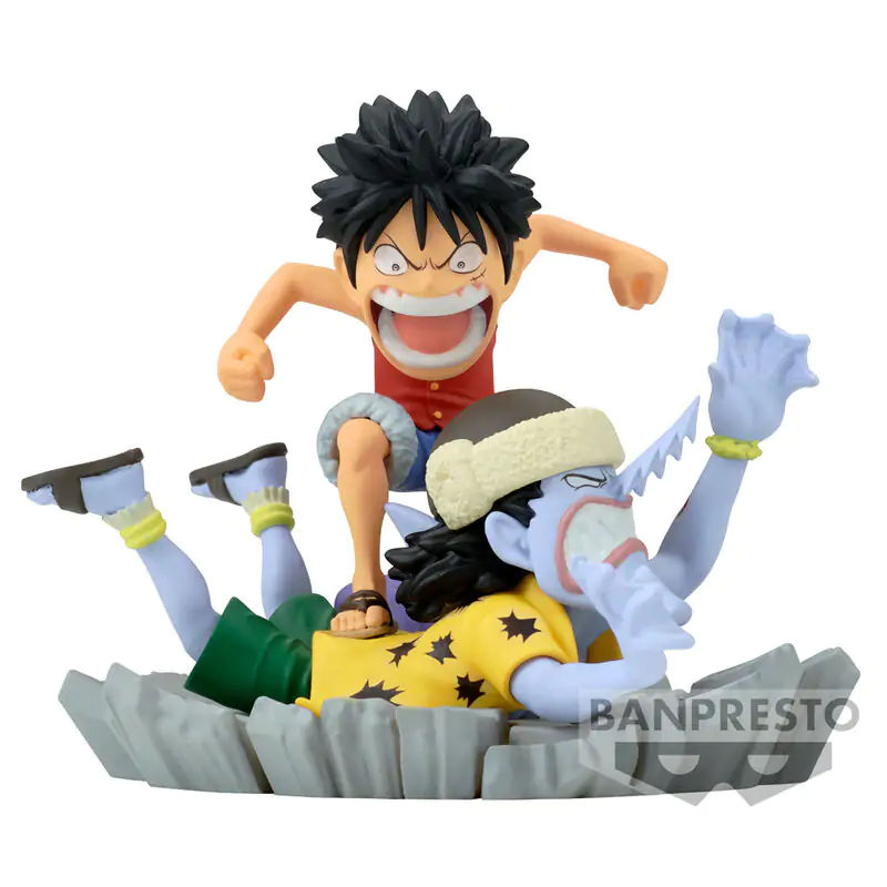 One Piece WCF Log Stories Luffy vs Arlong figura 7cm termékfotó