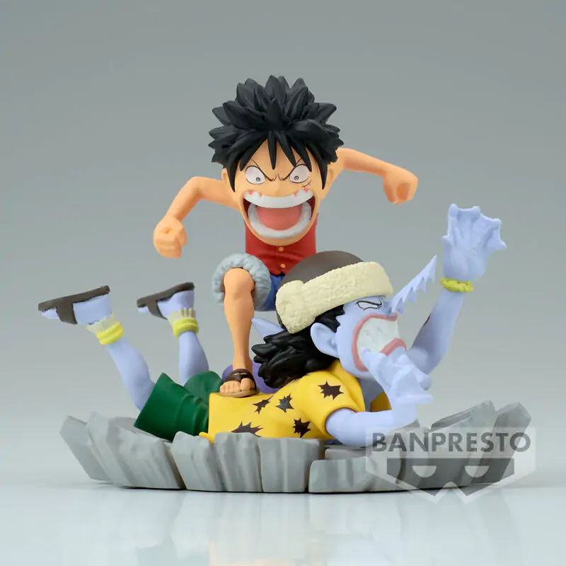 One Piece WCF Log Stories Luffy vs Arlong figura 7cm termékfotó