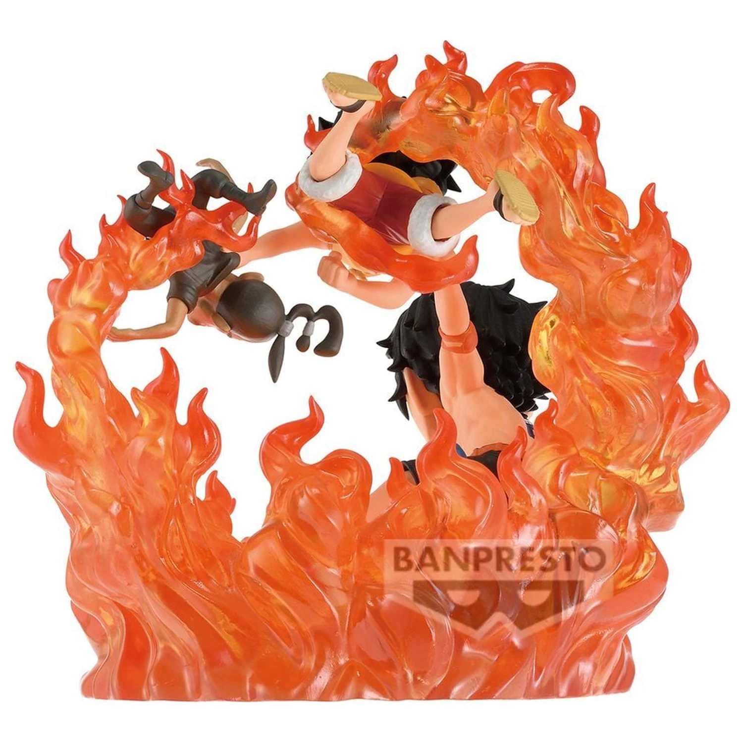 One Piece WCF Log Stories Marineford Portgas D Ace & Monkey D Luffy figura 10cm termékfotó