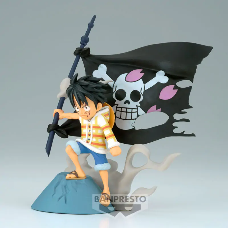 One Piece WCF Log Stories Monkey D Luffy figura 8cm termékfotó