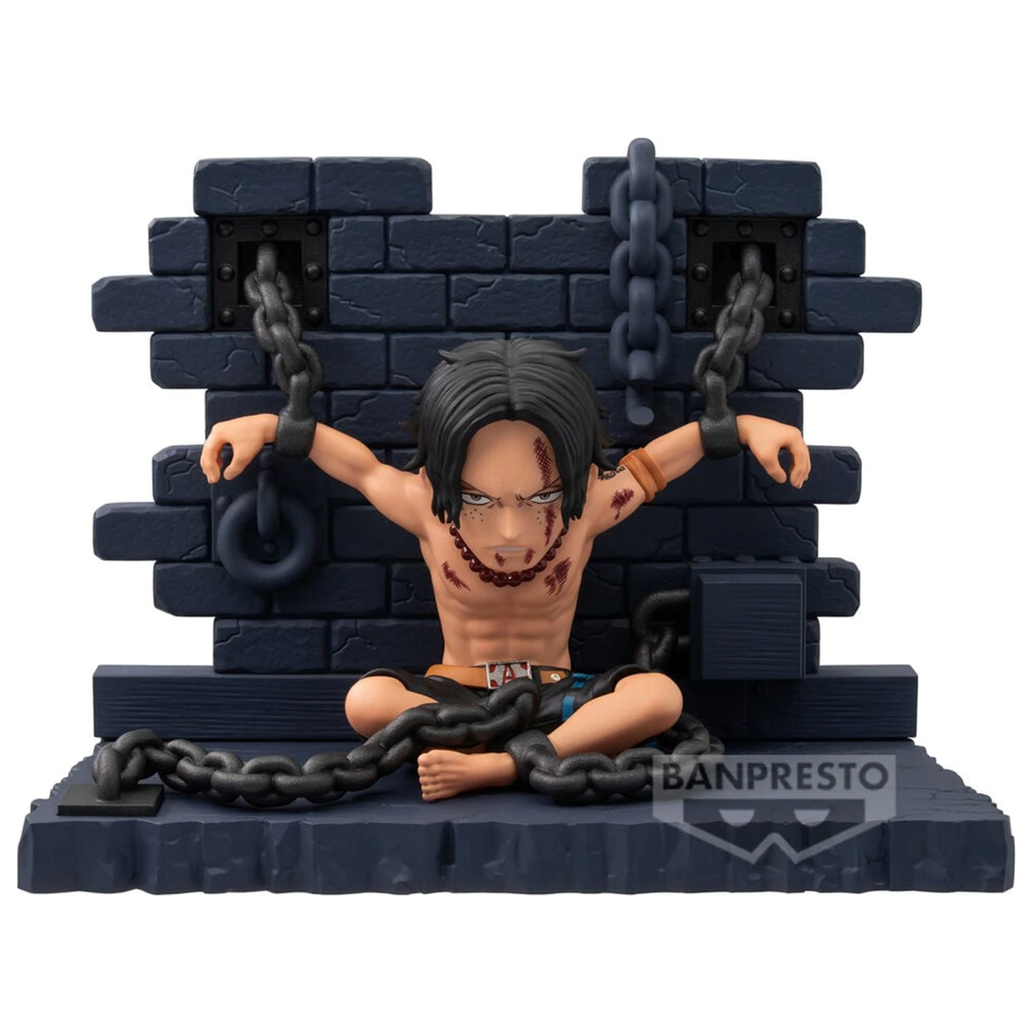 One Piece WCF Log Stories Portgas D Ace Impeldown figura 8cm termékfotó