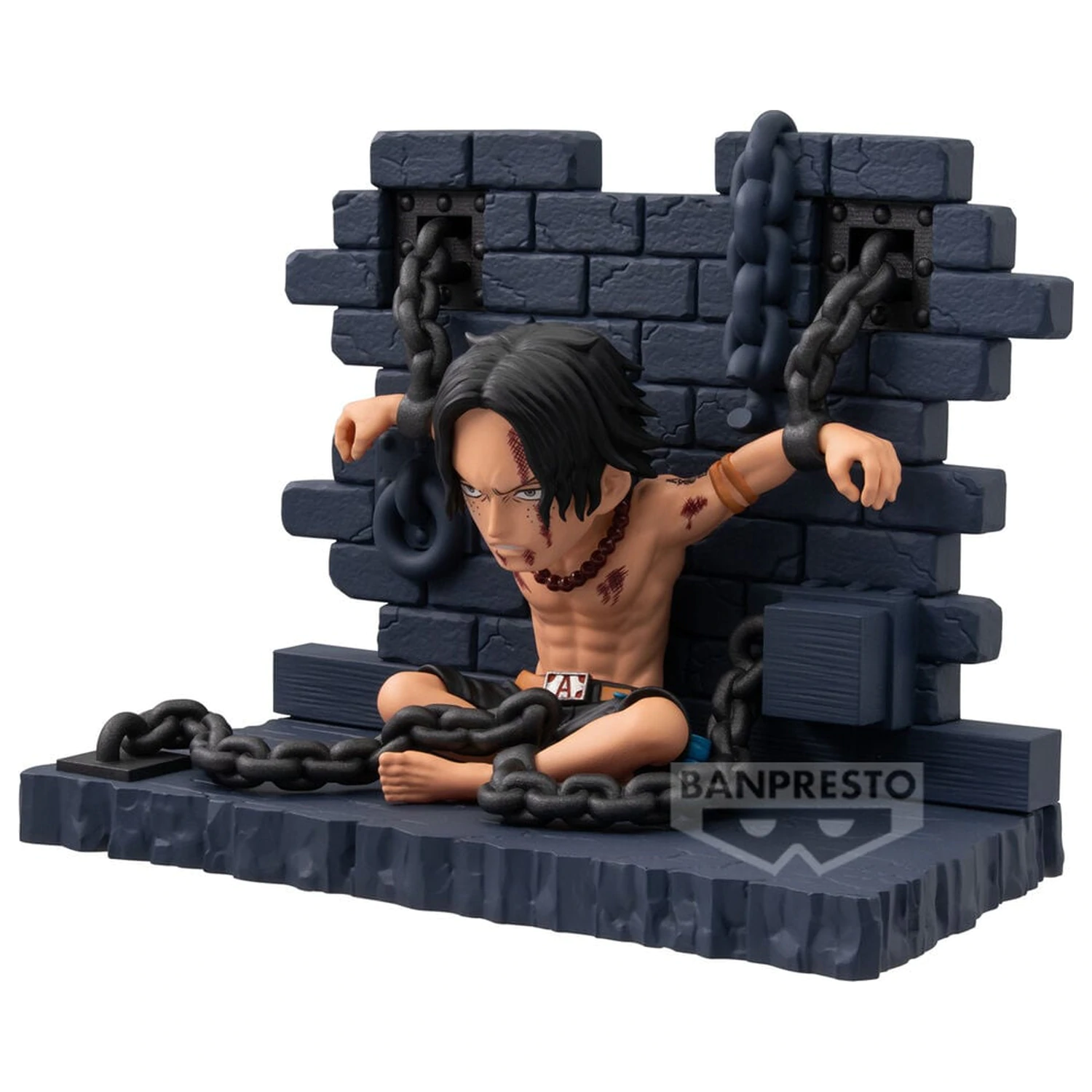 One Piece WCF Log Stories Portgas D Ace Impeldown figura 8cm termékfotó