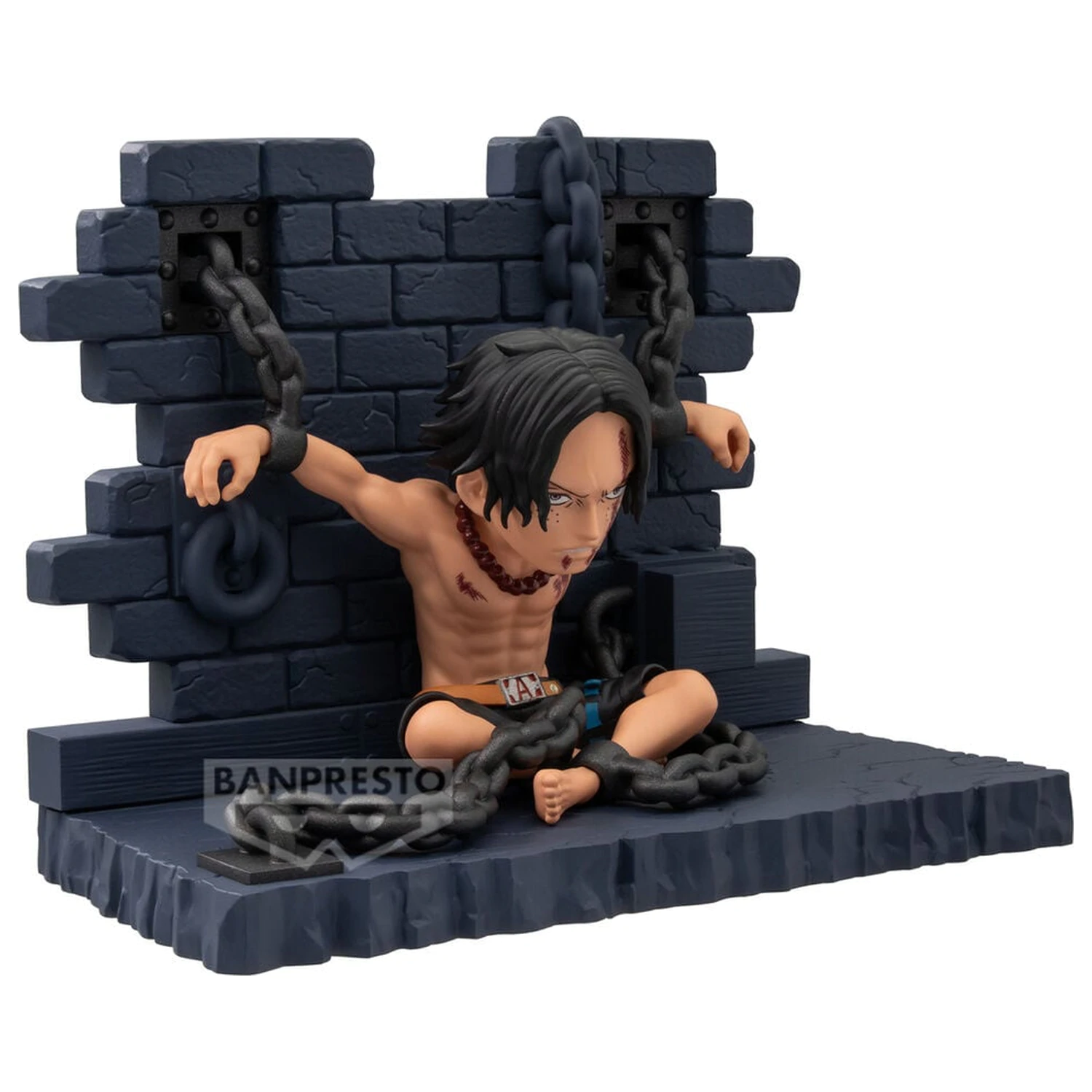 One Piece WCF Log Stories Portgas D Ace Impeldown figura 8cm termékfotó