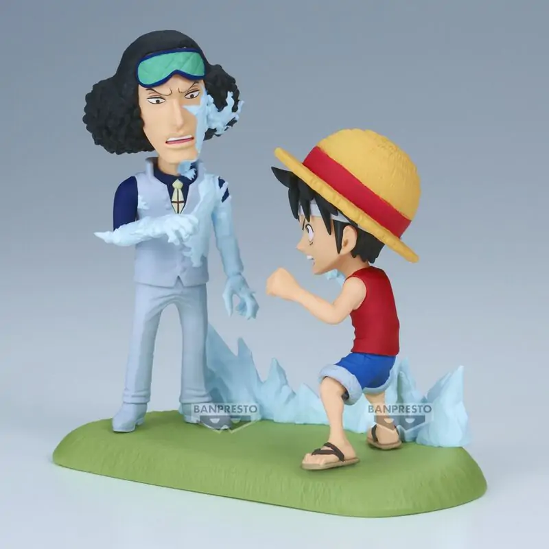 One Piece World Collectable figura Log Stories Monkey D. Luffy vs Kuzan 9cm termékfotó