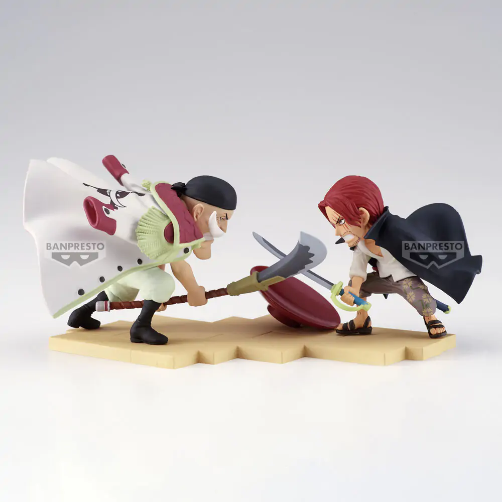 One Piece World Collectable Log Stories Edward Newgate vs. Shanks figura 13cm termékfotó