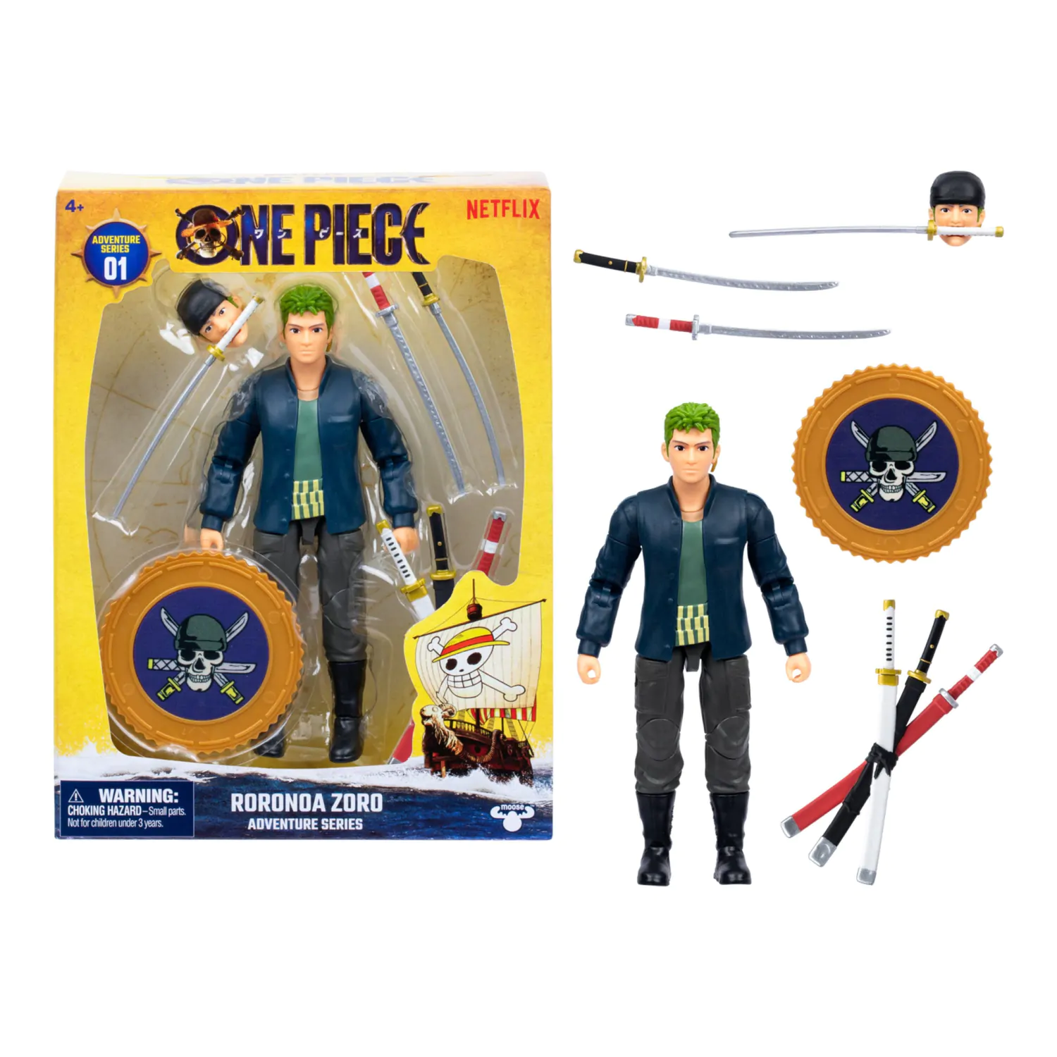 One Piece akciófigura Zoro termékfotó