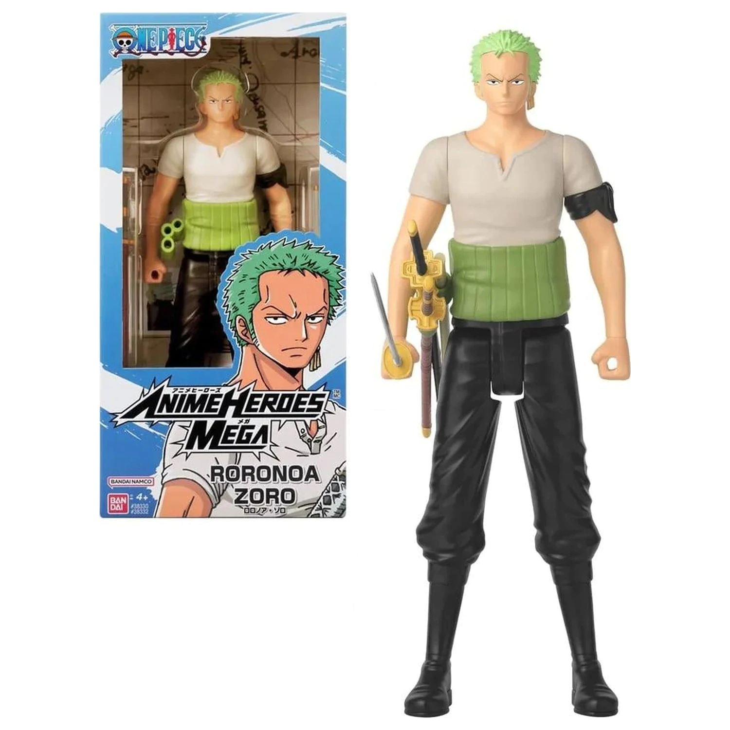 One Piece Zoro Anime Heroes Mega figura 30cm termékfotó