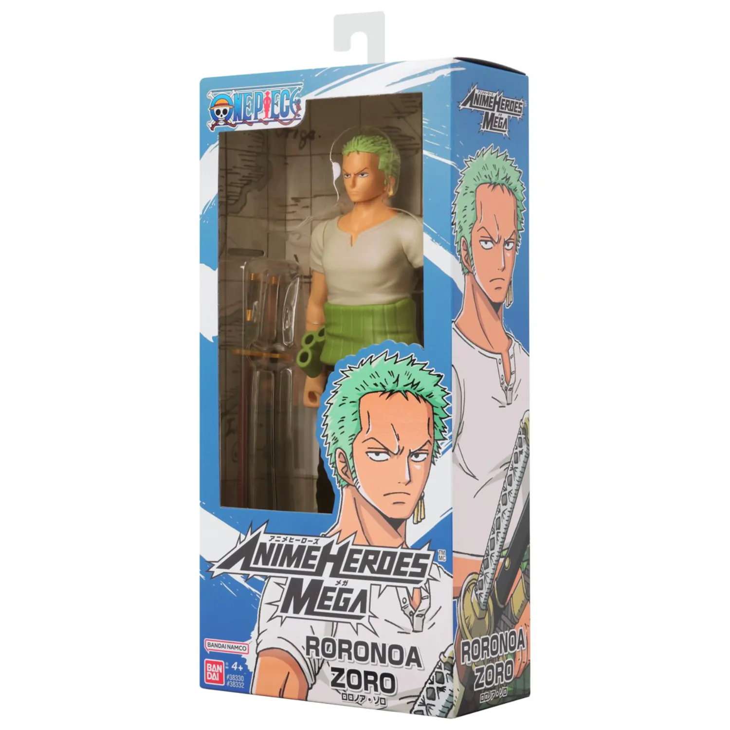 One Piece Zoro Anime Heroes Mega figura 30cm termékfotó