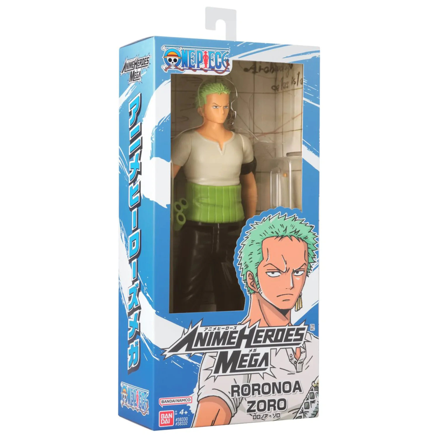 One Piece Zoro Anime Heroes Mega figura 30cm termékfotó