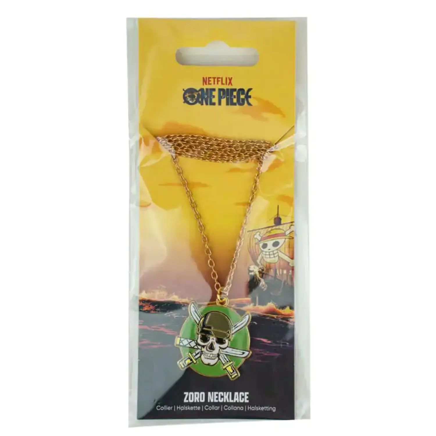 One Piece Zoro nyaklánc és függő termékfotó