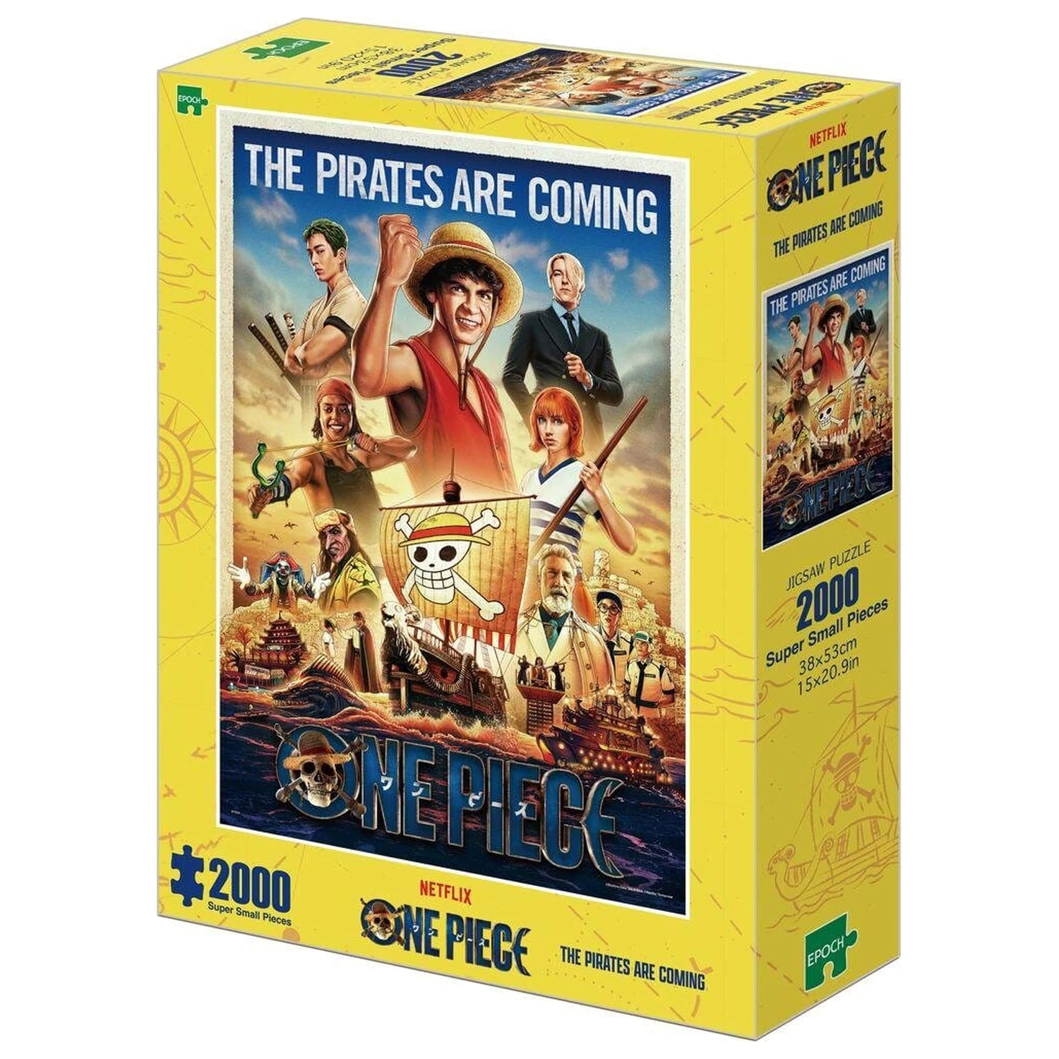 One PieceThe Pirates Are Coming puzzle (2000 darab) termékfotó