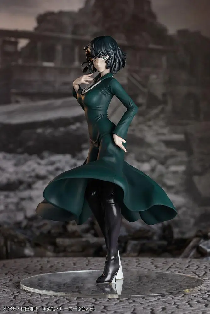 One Punch Man 1/7 Blizzard of Hell Fubuki szobor figura 21 cm termékfotó
