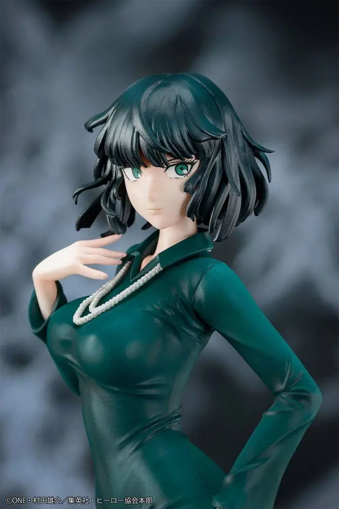 One Punch Man 1/7 Blizzard of Hell Fubuki szobor figura 21 cm termékfotó