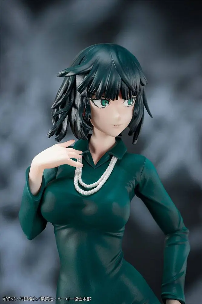 One Punch Man 1/7 Blizzard of Hell Fubuki szobor figura 21 cm termékfotó