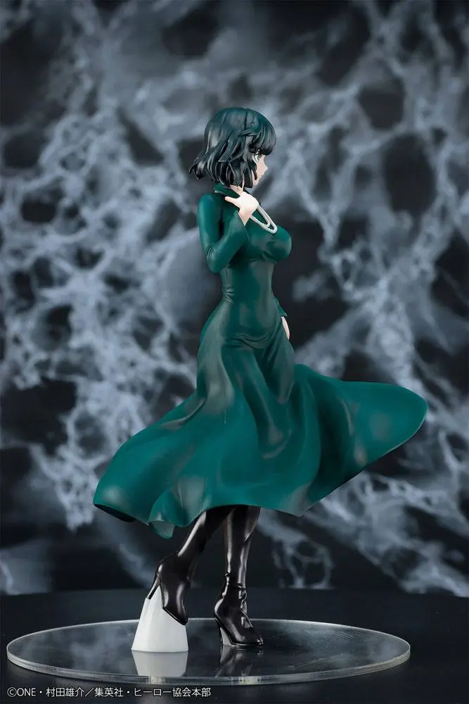 One Punch Man 1/7 Blizzard of Hell Fubuki szobor figura 21 cm termékfotó