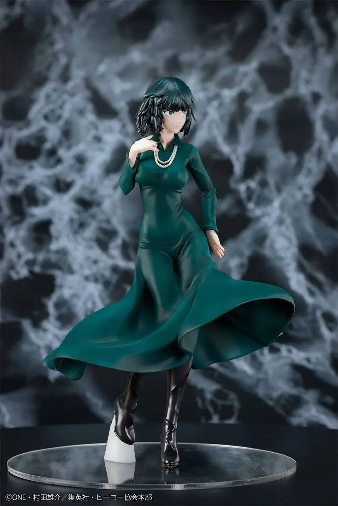 One Punch Man 1/7 Blizzard of Hell Fubuki szobor figura 21 cm termékfotó