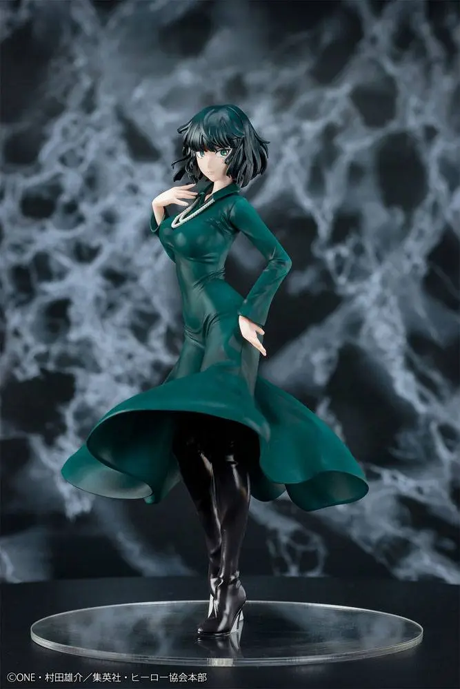 One Punch Man 1/7 Blizzard of Hell Fubuki szobor figura 21 cm termékfotó