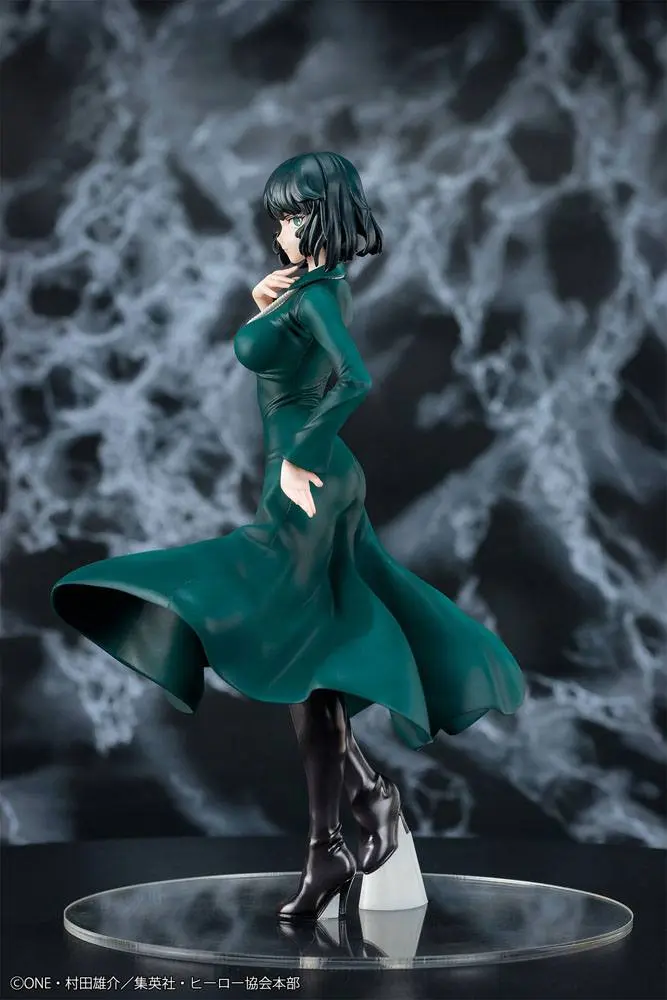 One Punch Man 1/7 Blizzard of Hell Fubuki szobor figura 21 cm termékfotó