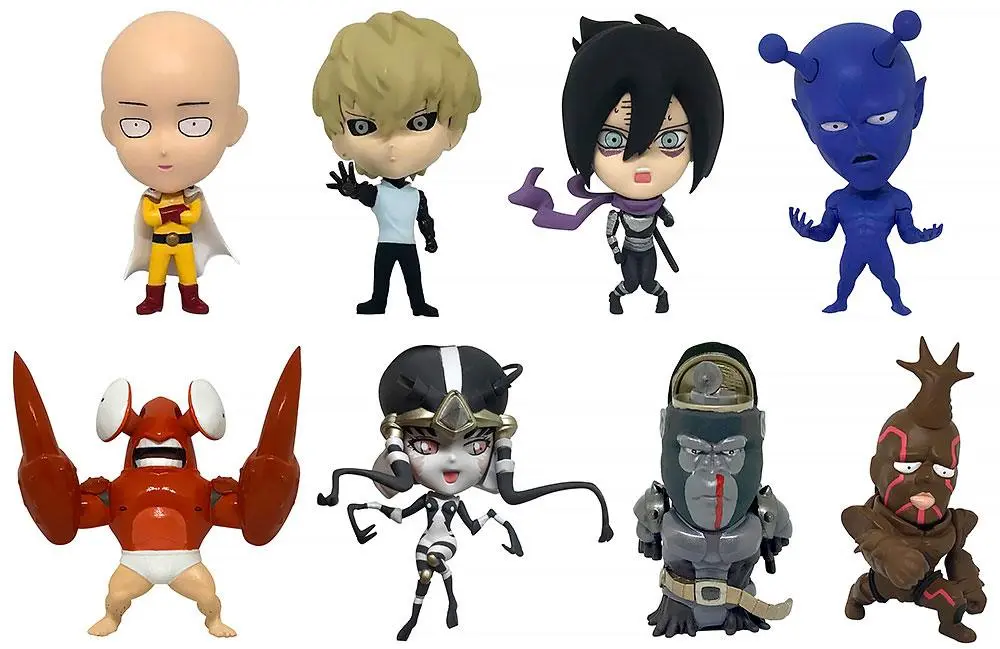 One Punch Man 16d Gyűjthető PVC figura kollekció Vol. 1 6 cm (8 darab) termékfotó