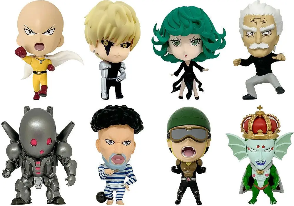 One Punch Man 16d Gyűjthető PVC figura kollekció Vol. 2 6 cm (8 darab) termékfotó