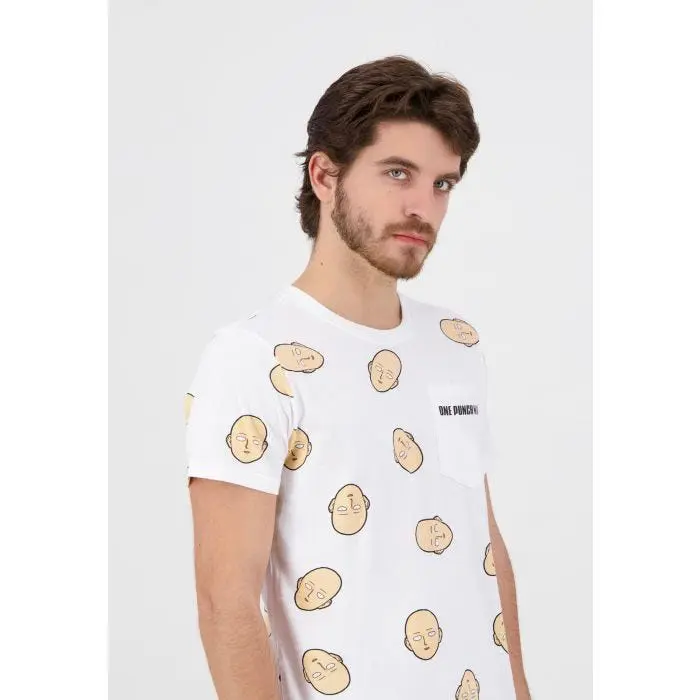 One Punch Man AOP Saitama póló termékfotó