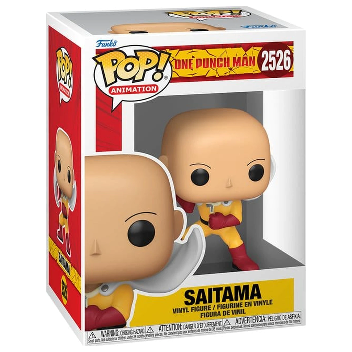 One Punch Man Funko POP! Animation Vinyl figura Saitama 9 cm termékfotó