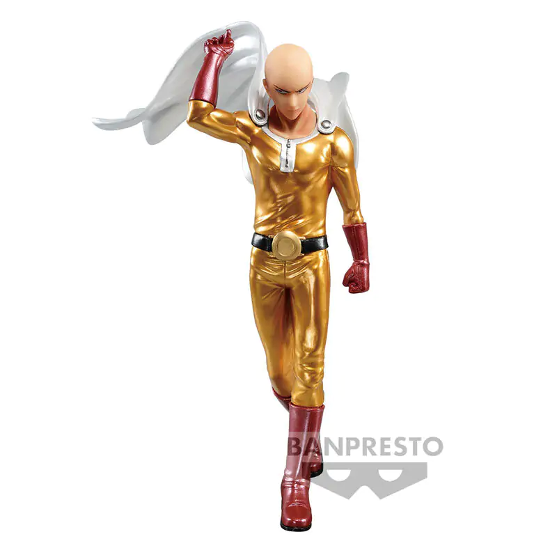 One Punch Man Metalic Color Saitama Metalic figura 20cm termékfotó