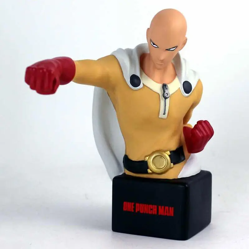 One Punch Man Saitama mellszobor persely 20cm termékfotó