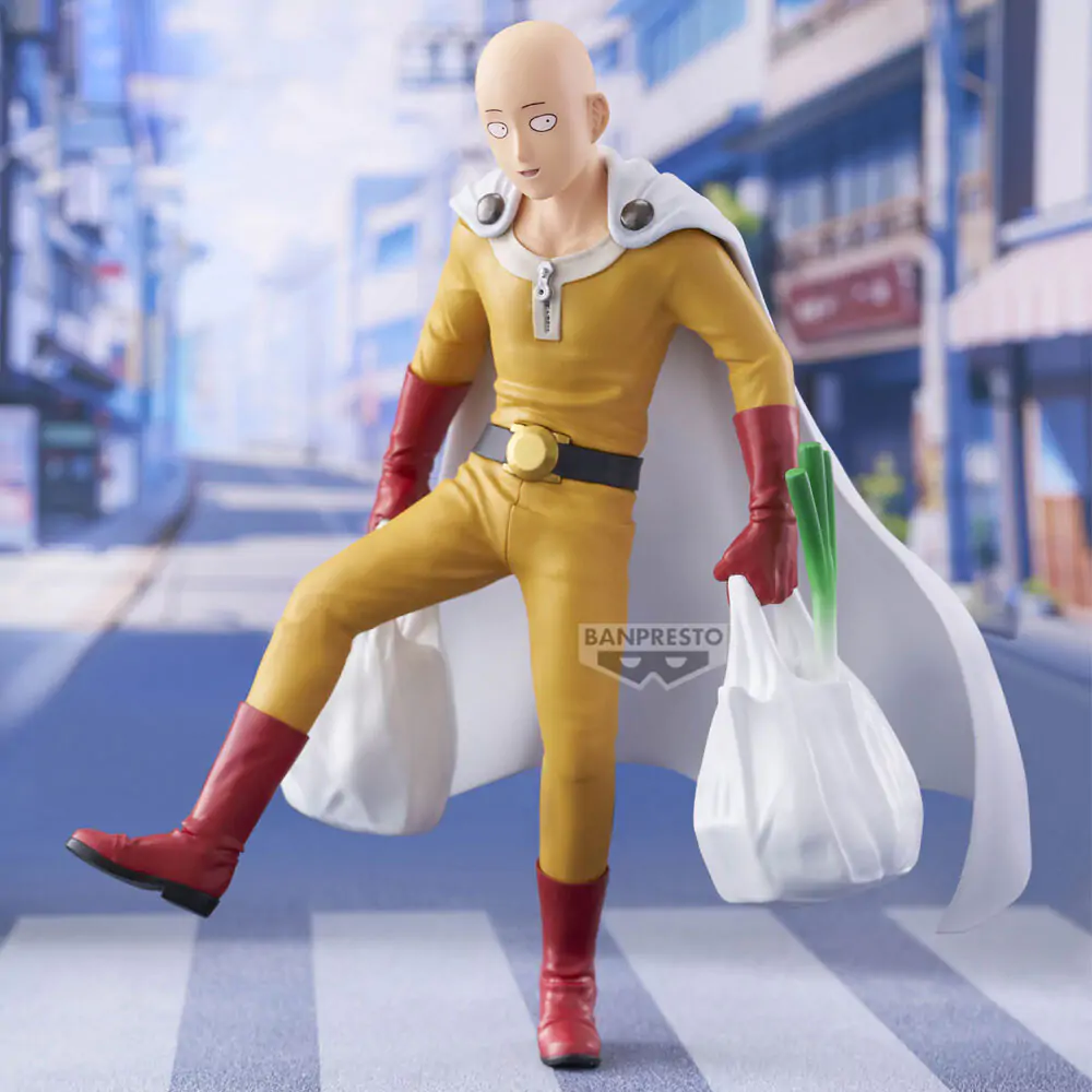 One Punch Man Saitama One Punch Life figura 20cm termékfotó