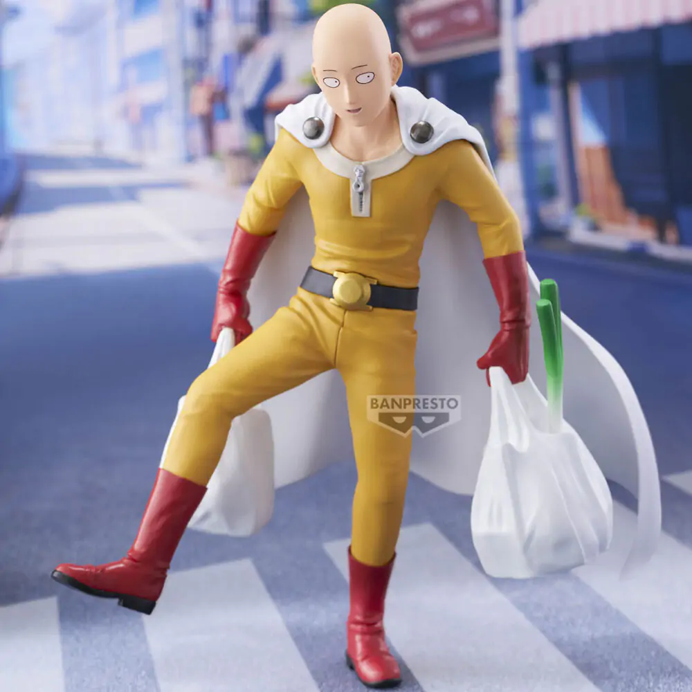 One Punch Man Saitama One Punch Life figura 20cm termékfotó