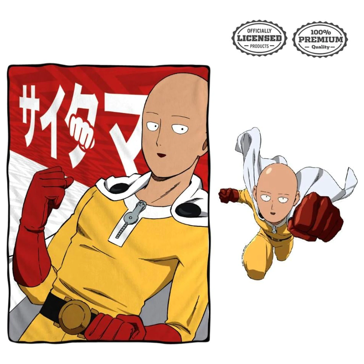 One Punch Man Saitama takaró termékfotó