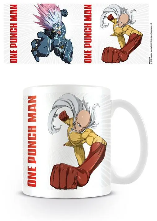 One Punch Man Saitama vs Boros bögre termékfotó