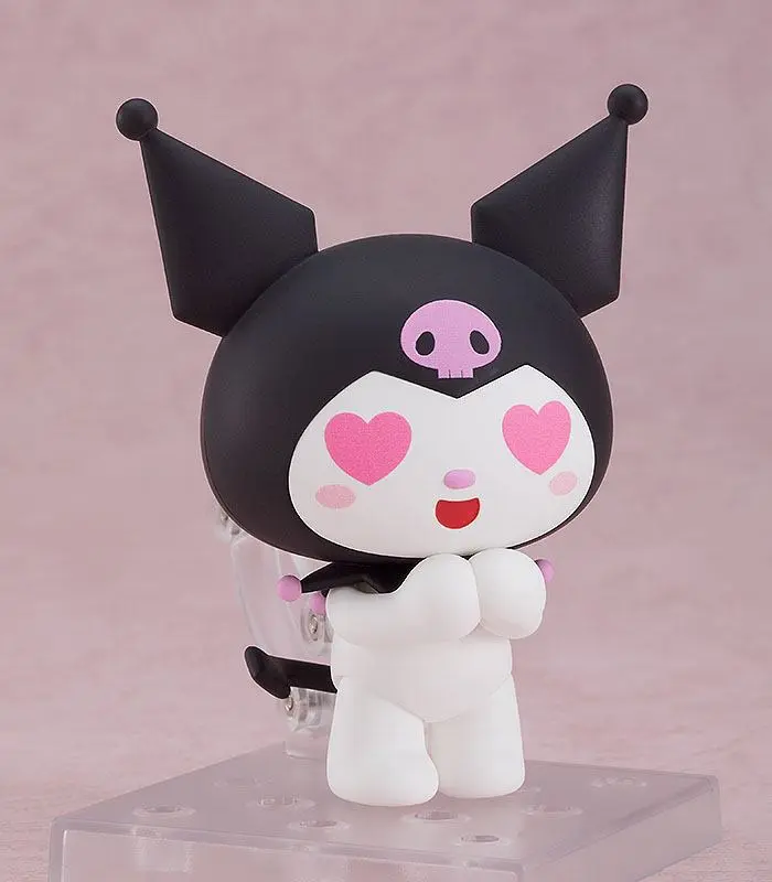 Onegai My Melody Nendoroid akciófigura Kuromi 8 cm termékfotó