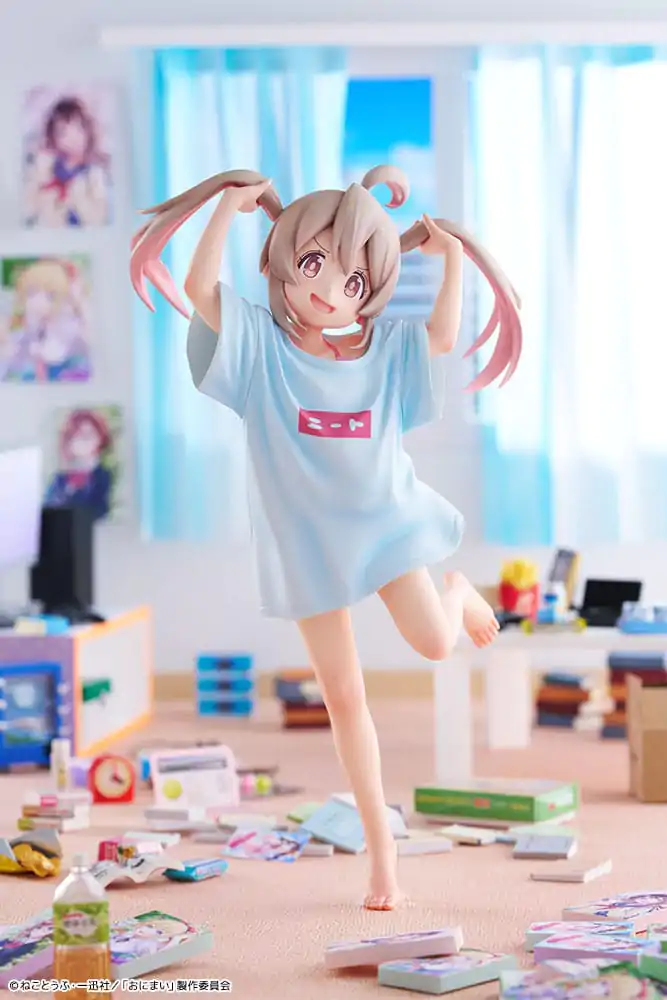 Onimai: I'm Now Your Sister! 1/6 Mahiro Oyama T-shirt Ver. PVC szobor figura 25 cm termékfotó