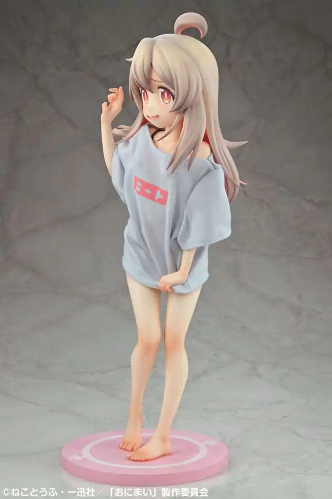Onimai: I´m Now Your Sister! 1/4 Mahiro Oyama Neet T-shirt Ver. PVC szobor figura 40 cm termékfotó