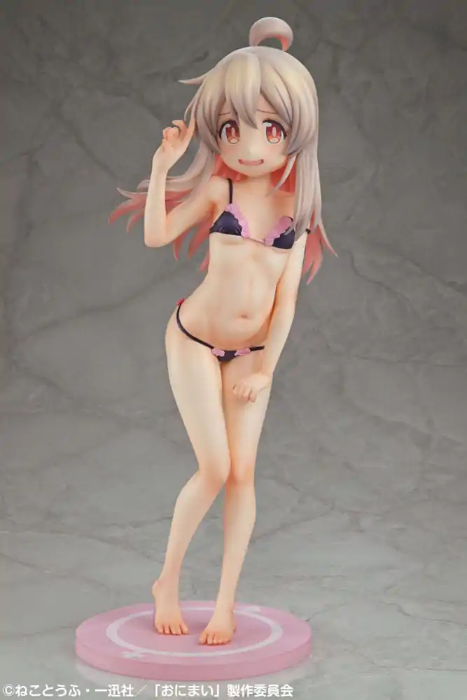 Onimai: I´m Now Your Sister! 1/4 Mahiro Oyama Neet T-shirt Ver. PVC szobor figura 40 cm termékfotó