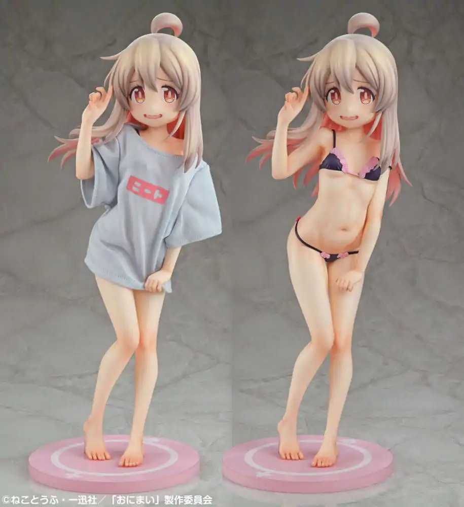 Onimai: I´m Now Your Sister! 1/4 Mahiro Oyama Neet T-shirt Ver. PVC szobor figura 40 cm termékfotó