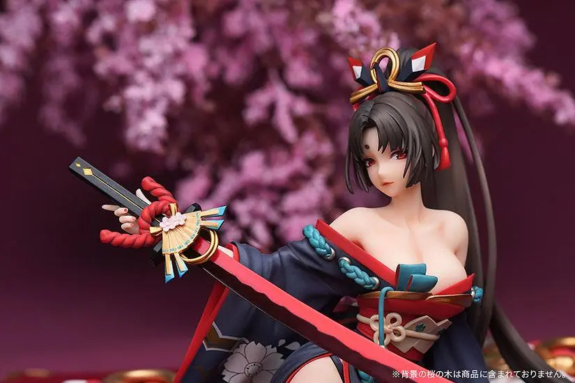Onmyoji 1/8 Yoto Hime: Scarlet Saber Ver. PVC szobor figura 12 cm termékfotó