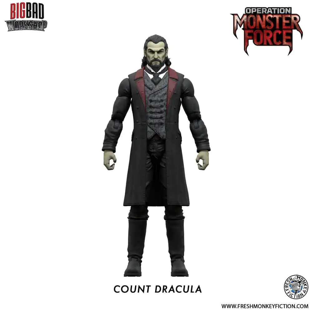 Operation: Monster Force 1/12 Count Dracula akciófigura 15 cm termékfotó